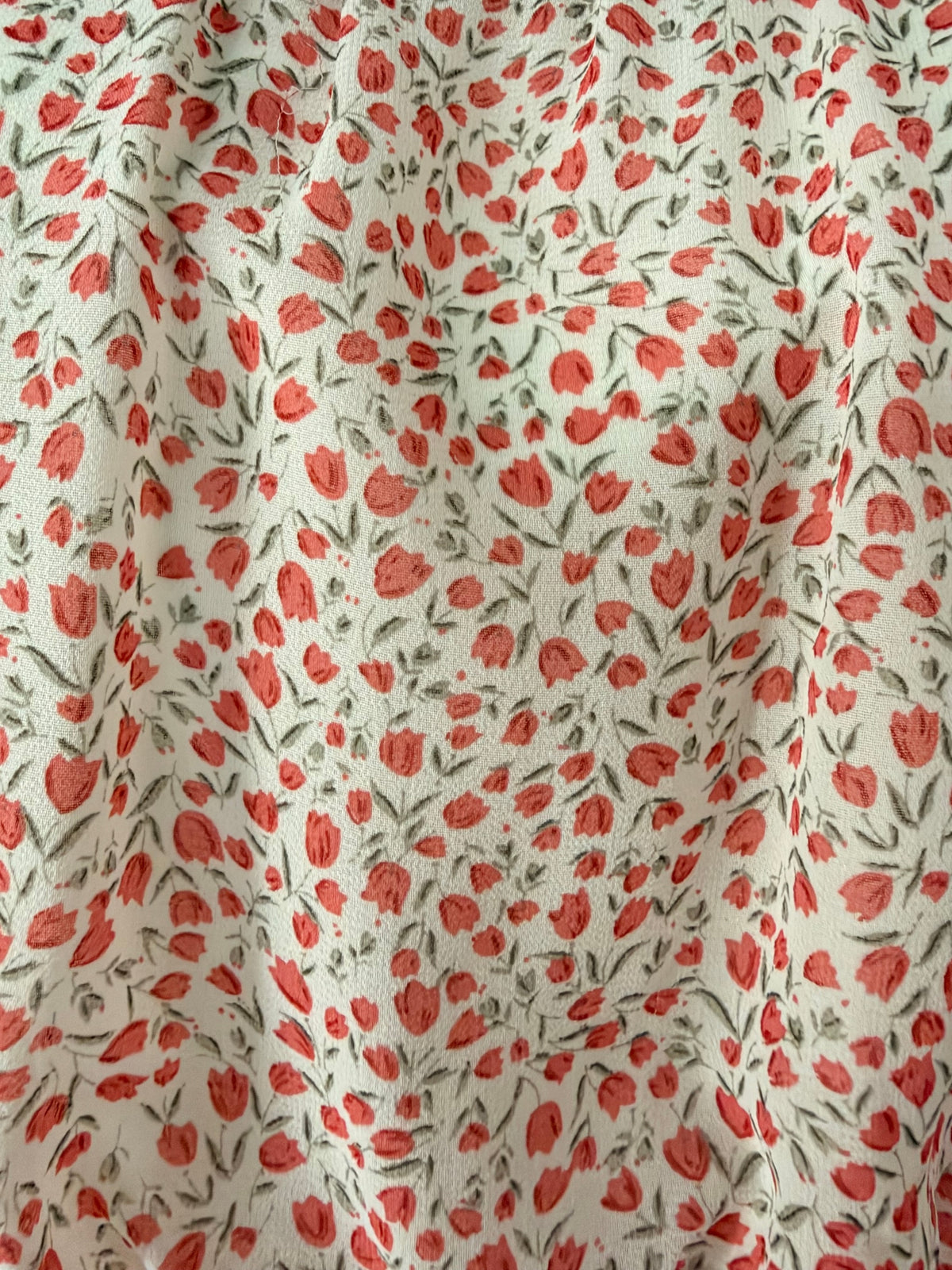 Timing Floral Smocked Dress — Pink, detail view